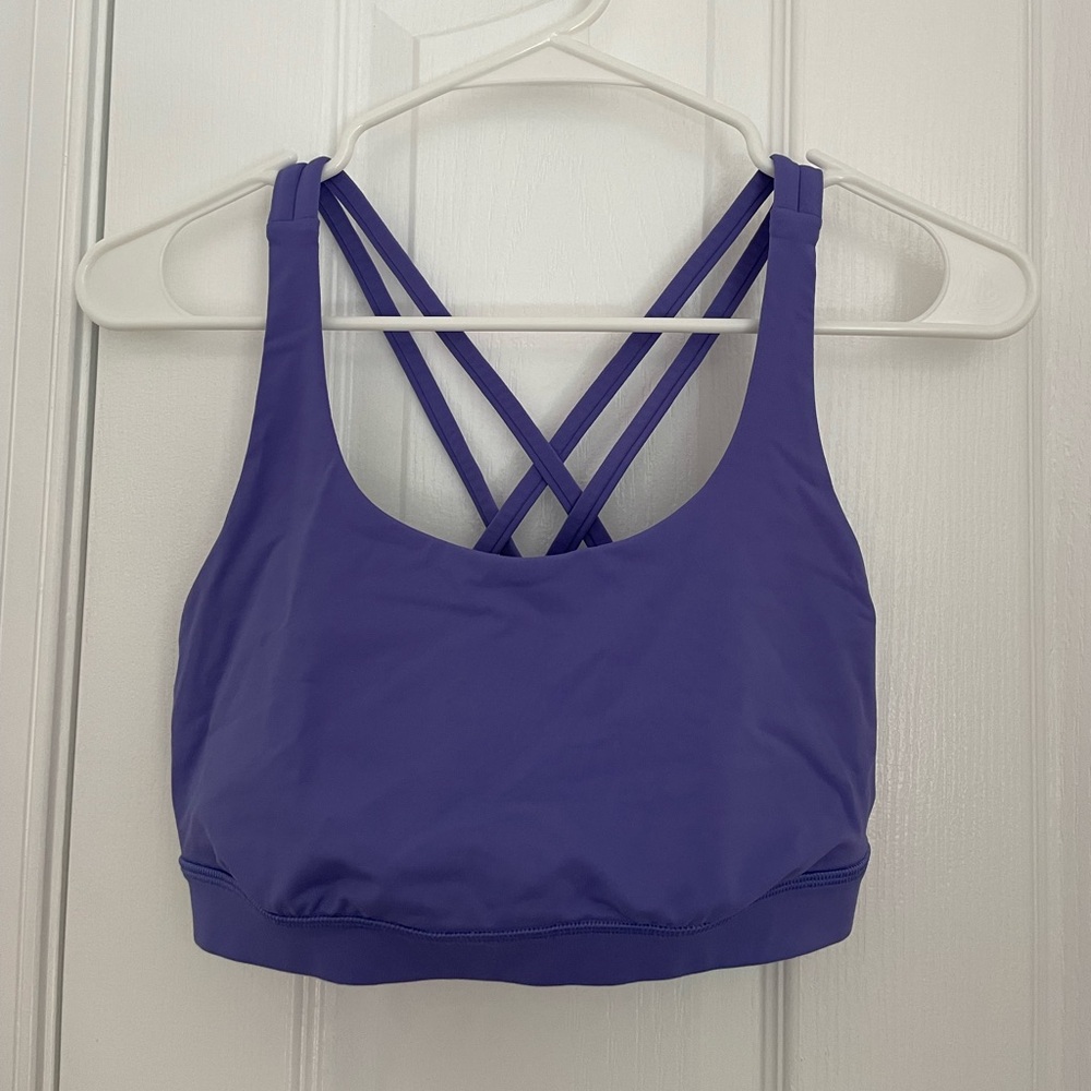 LuluLemon purple sports bra